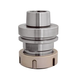 Mandrini a pinze elastiche ER40 attacco conico HSK-63F